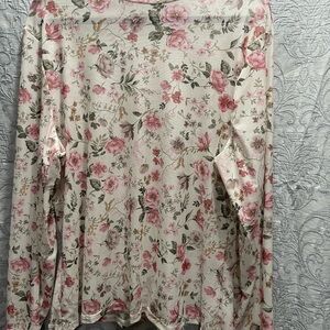 Floral Print Women's Top